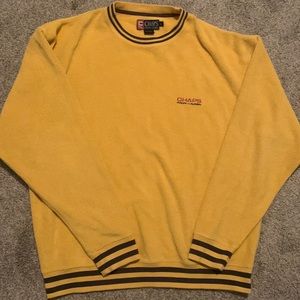 Chaps Ralph Lauren yellow mens sweater